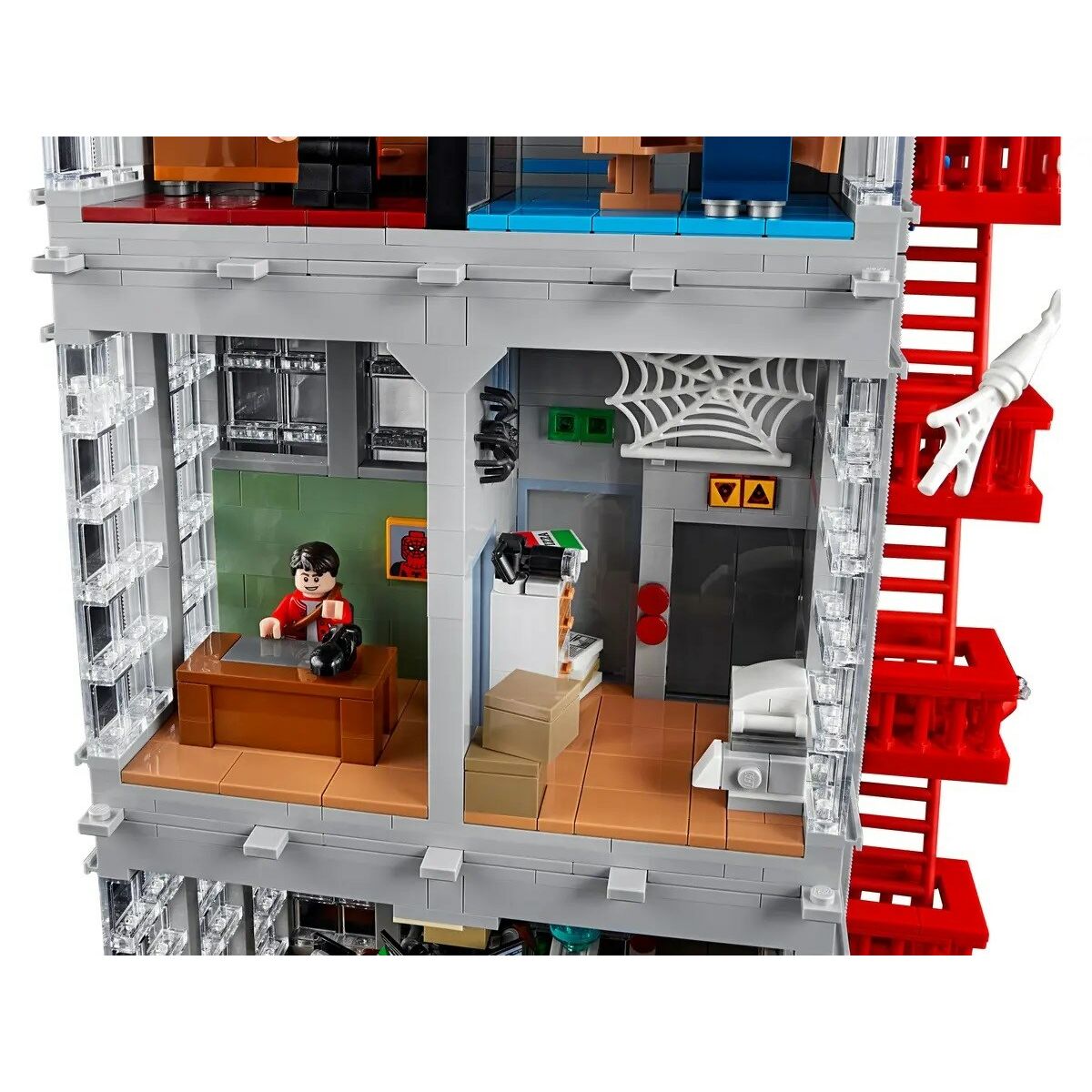 Stavebná hra Lego Marvel 76178 Spider-Man: Daily Bugle 3772 Kusy